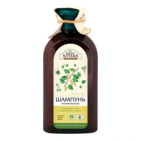 Dầu gội ngăn ngừa gàu nụ bạch dương và dầu thầu dầu Zelenaya Apteka 23250ml (Sao chép) 1 Dầu gội ngăn ngừa gàu nụ bạch dương và dầu thầu dầu Zelenaya Apteka 23250ml (Sao chép)